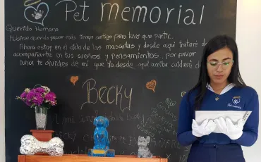 cafeteria pet memorial